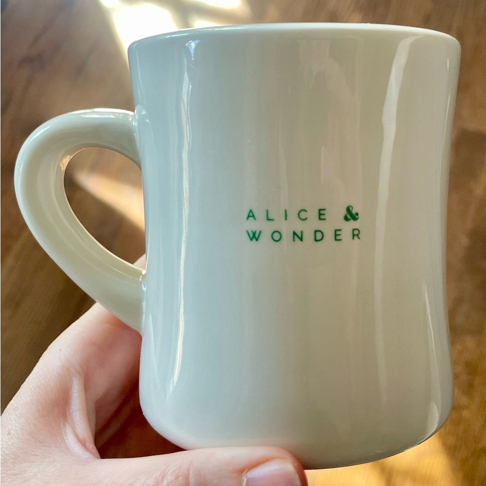 Anthropologie Good Luck Babe Mug Alice & Wonder - Picture 2 of 3